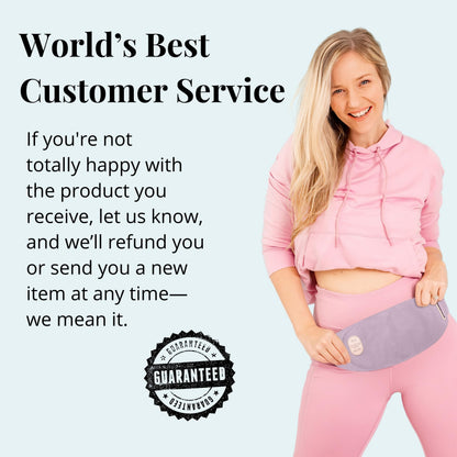 Pixie Period Heating Pad for Cramps - Thinnest Wearable Heating Pad - Unnoticeable Under Clothes - Best Portable Pain Relief Belt Device with Heat On The Market - Hours of Menstrual Pain Relief
