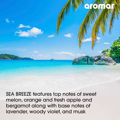 AROMAR Premium Fragrance Oil - Essential Oil for Diffusers & Home Aromatherapy - Cool Waters - 8oz