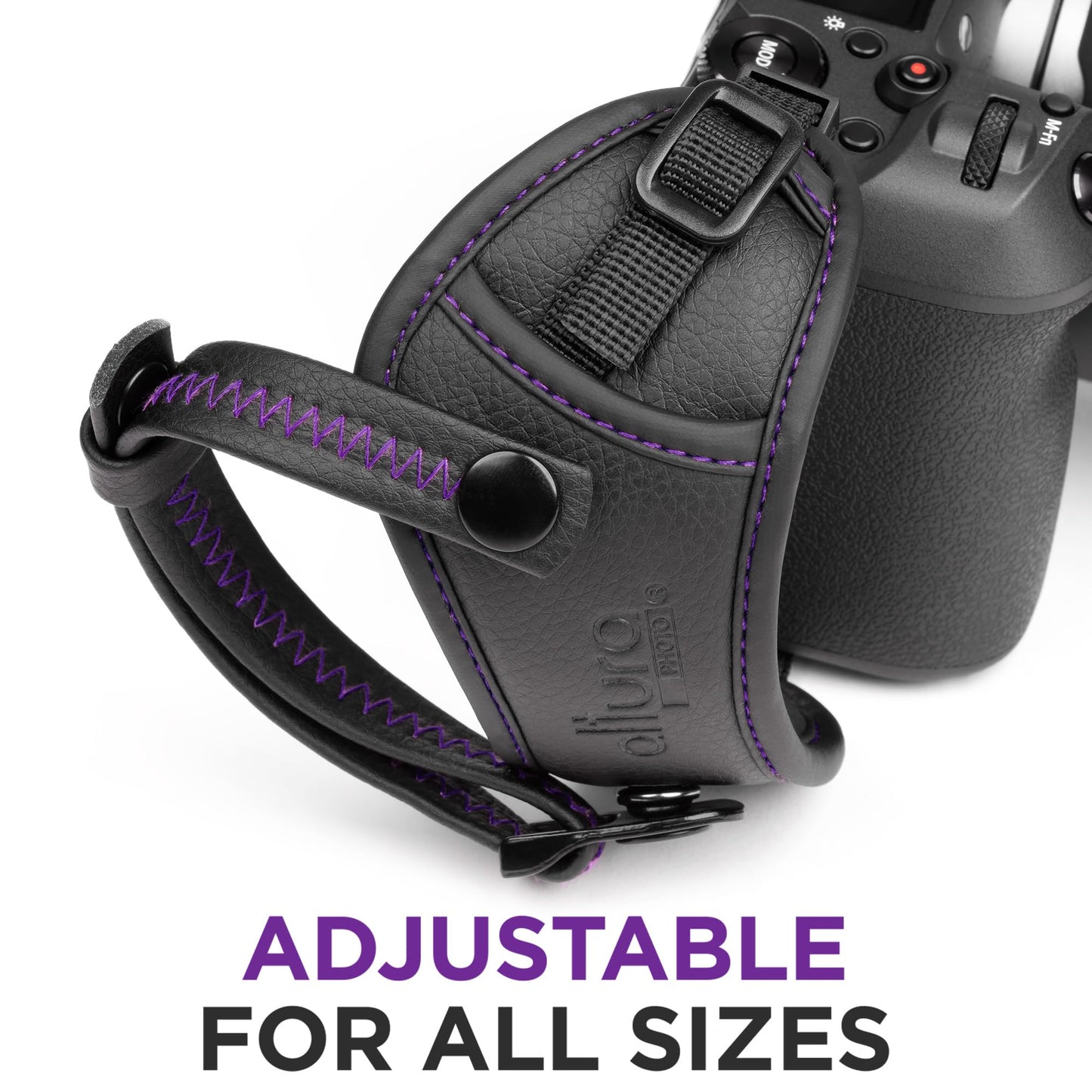 Altura Photo Camera Wrist Strap - Padded Camera Hand Strap with Secure Tether, Rapid Fire Grip for DSLR, Mirrorless Canon Nikon Sony Fujifilm Olympus Panasonic Cameras