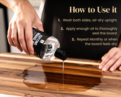 Mevell Food Grade Mineral Oil Made in USA 32 Oz, Butcher Blocks and Kitchen Countertops Conditioner, Food Safe Cutting Board Oil, Finish for Marble, Soapstone