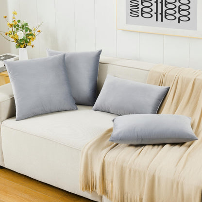 LANE LINEN Throw Pillow Insert - Pack of 2 16x16 Pillow Inserts for Decorative Pillow Covers, Throw Pillows Insert for Couch - White