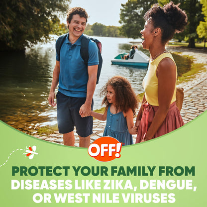 OFF! Deep Woods Dry Spray Insect Repellent VIII Long Lasting Protection from Mosquitoes and Ticks, 4 Ounce (Pack of 2)