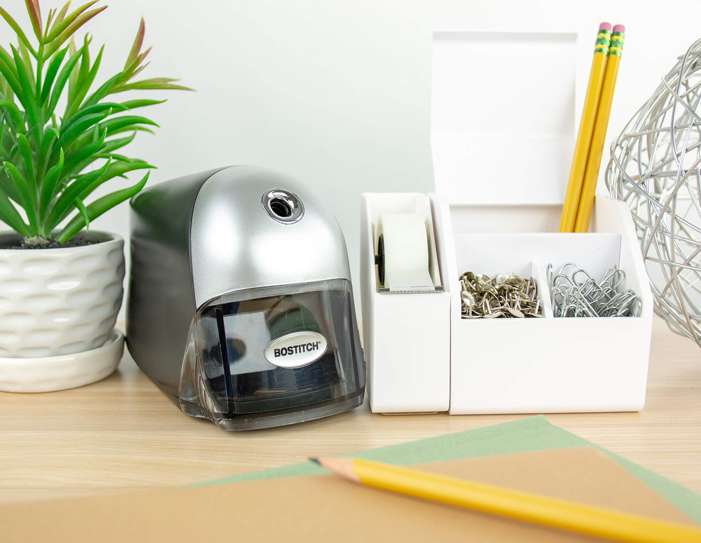 Stanley Bostitch Professional Electric Pencil Sharpener, Quiet Sharp, Long Lifetime