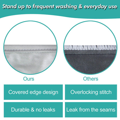 wegreeco Reusable Hanging Wet Dry Cloth Diaper Bag (Grey Leaf, Grey)