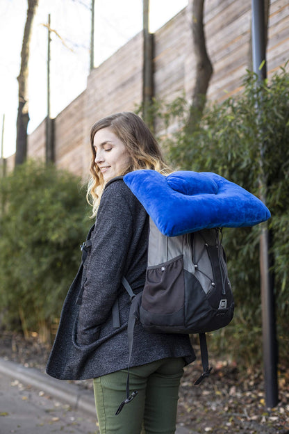 Versillo Travel Pillow for Everything. Not just a Neck Pillow. Lumbar and Back Support. Solves All Your Travel Needs for Cars, RV, Train, Camping, Airplanes, Couch Home.