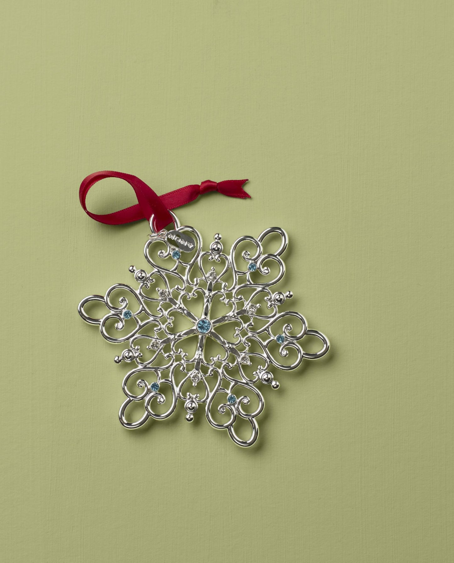 Lenox 895948 2024 Snow Majesty Ornament, 20th Edition, Christmas