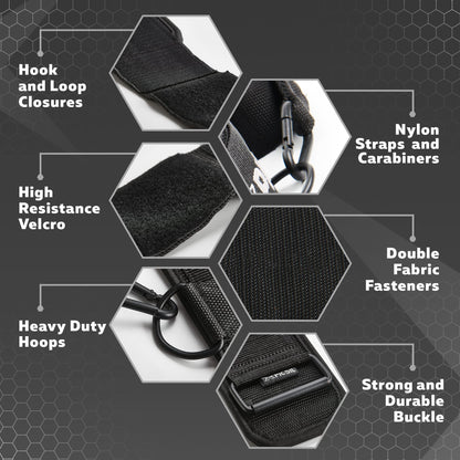 PICSIL Dip Belt, Weighted Belt, Weightlifting Belt for Training, Fitness, Gym (Large)