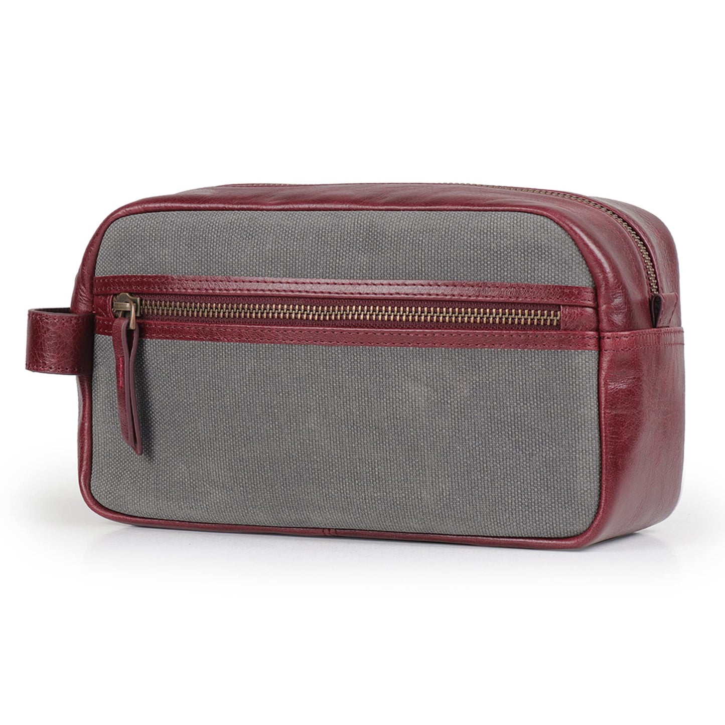 Londo Genuine Leather Travel Toiletry Bag – Makeup, Shaving Organizer, Dopp Kit for Men & Women, Durable & Stylish Travel Accessory
