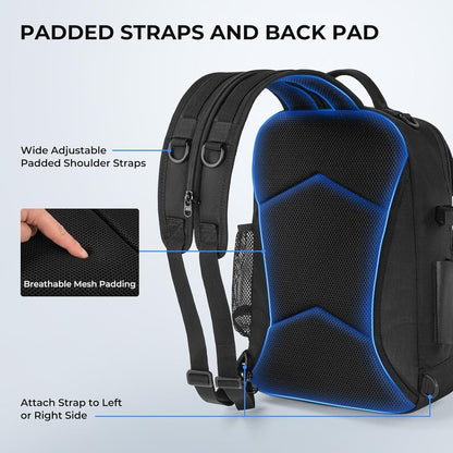 KastKing Fishing Sling Bag - Versatile Backpack with Rod & Beverage Holder | Ideal Tackle Bag for Outdoor Adventures