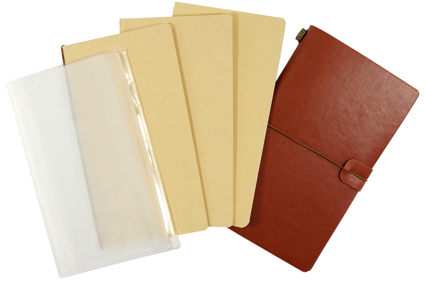 Voyager Refillable Journal - Nutmeg (Traveler's Journal, Planner, Notebook)