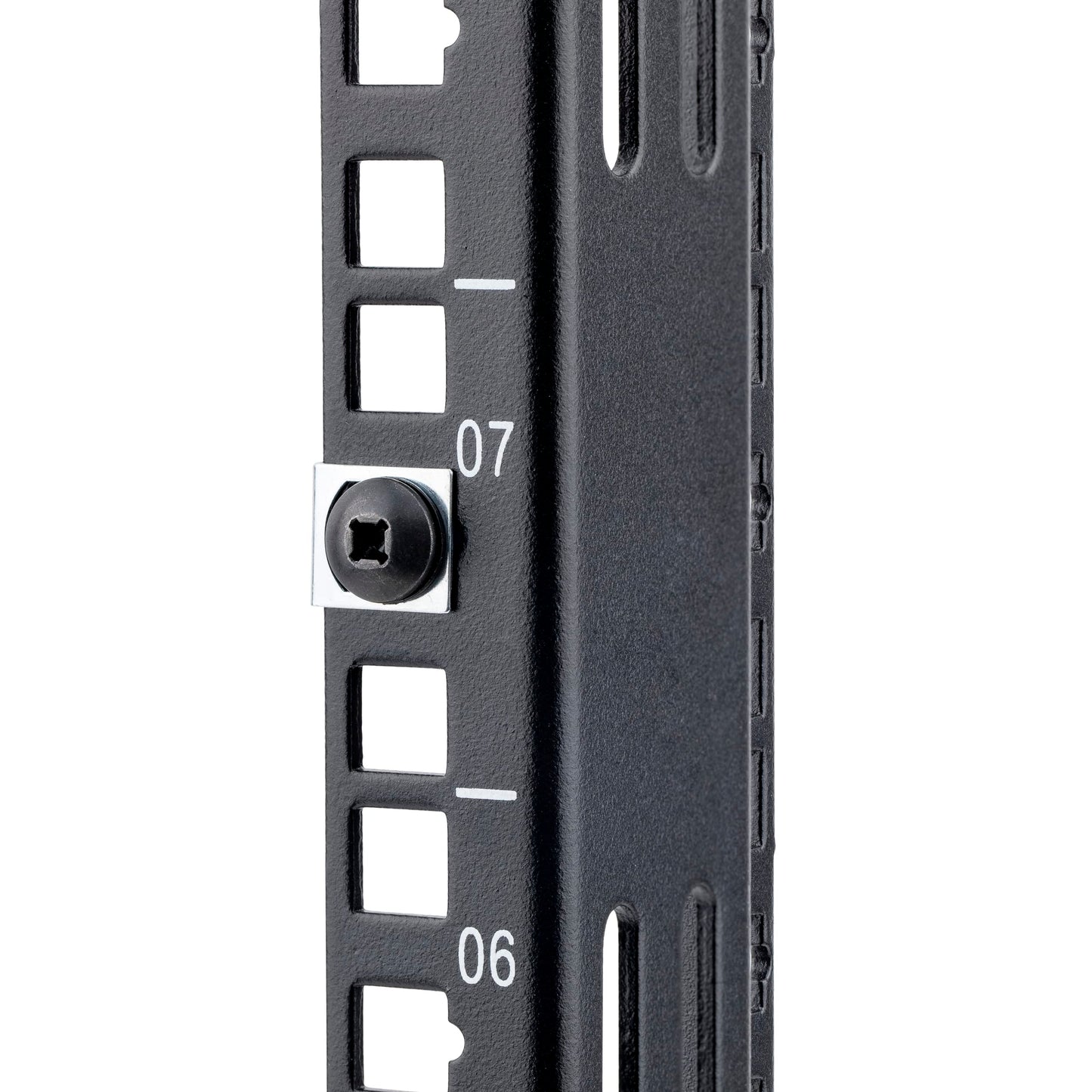 StarTech.com 10-32 Server Rack Screws - 50 Pack - Network Rack Screws and Clip Nuts for Rack Mount Server Cabinet or Enclosure , TAA (CLPSCRW1032)