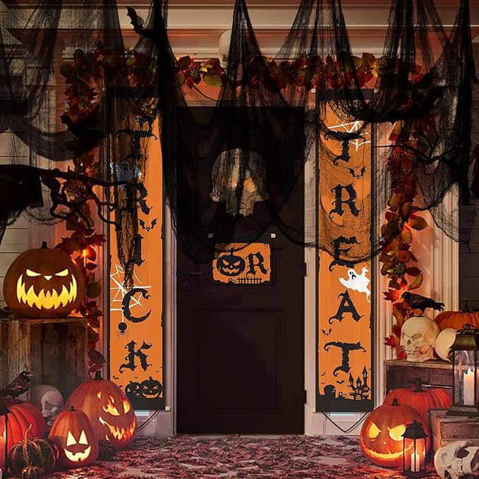 ZeeDix Halloween Black Creepy Cloth 79 x 800in Giant Spooky Cheesecloth Scary Gauze Cloth for Halloween Party Supplies Haunted Houses Decoration Outdoor Yard Home Wall Doorways Decor