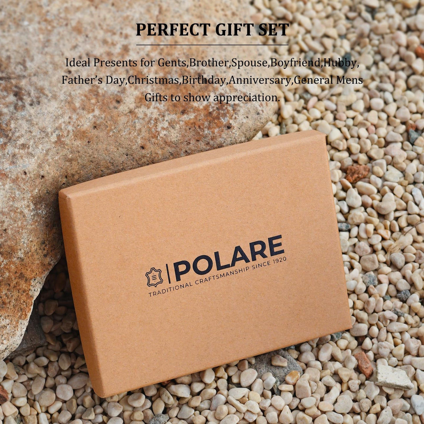 Polare Full Grain Leather Travel Passport Wallet with YKK Zipper and RFID Blocking Document Organizer Holder 2 Passports (Dark Brown)
