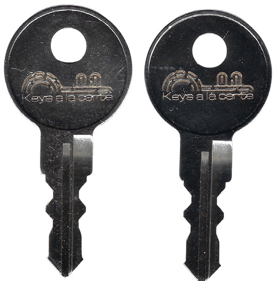 Better Built Replacement Key 213 | KEYSALACARTE | Custom Cut on BAU3 Blank for Toolbox Locks