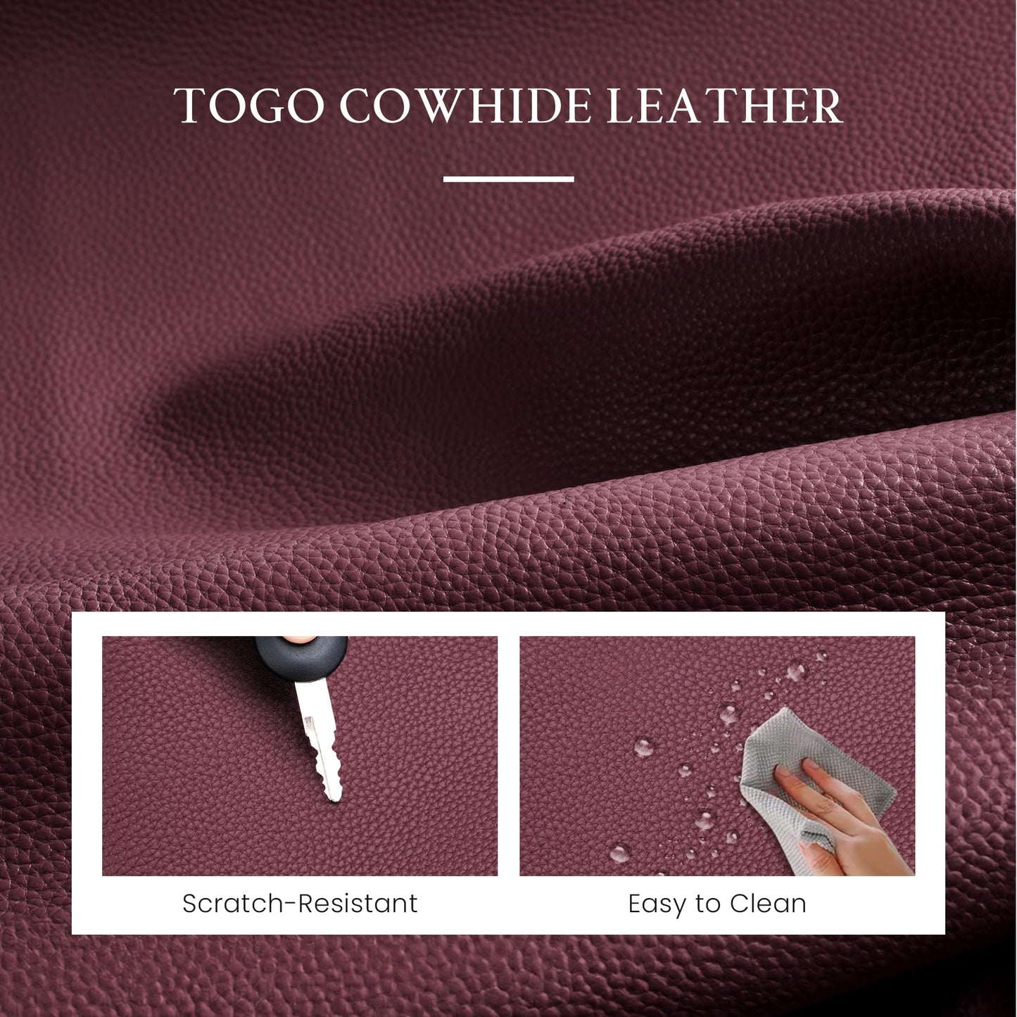 befen Genuine Leather Handbags for Women Travel Purses Anti Theft Crossbody Bag Burgundy Purses with RFID Blocking Soft Real Leather Hobo Bag Designer Trendy Womens Handbag Shoulder with 2 Straps