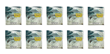 Dragon Shield 100 Standard Size Sideloader Clear Perfect Fit Sleeves (1 Pack)