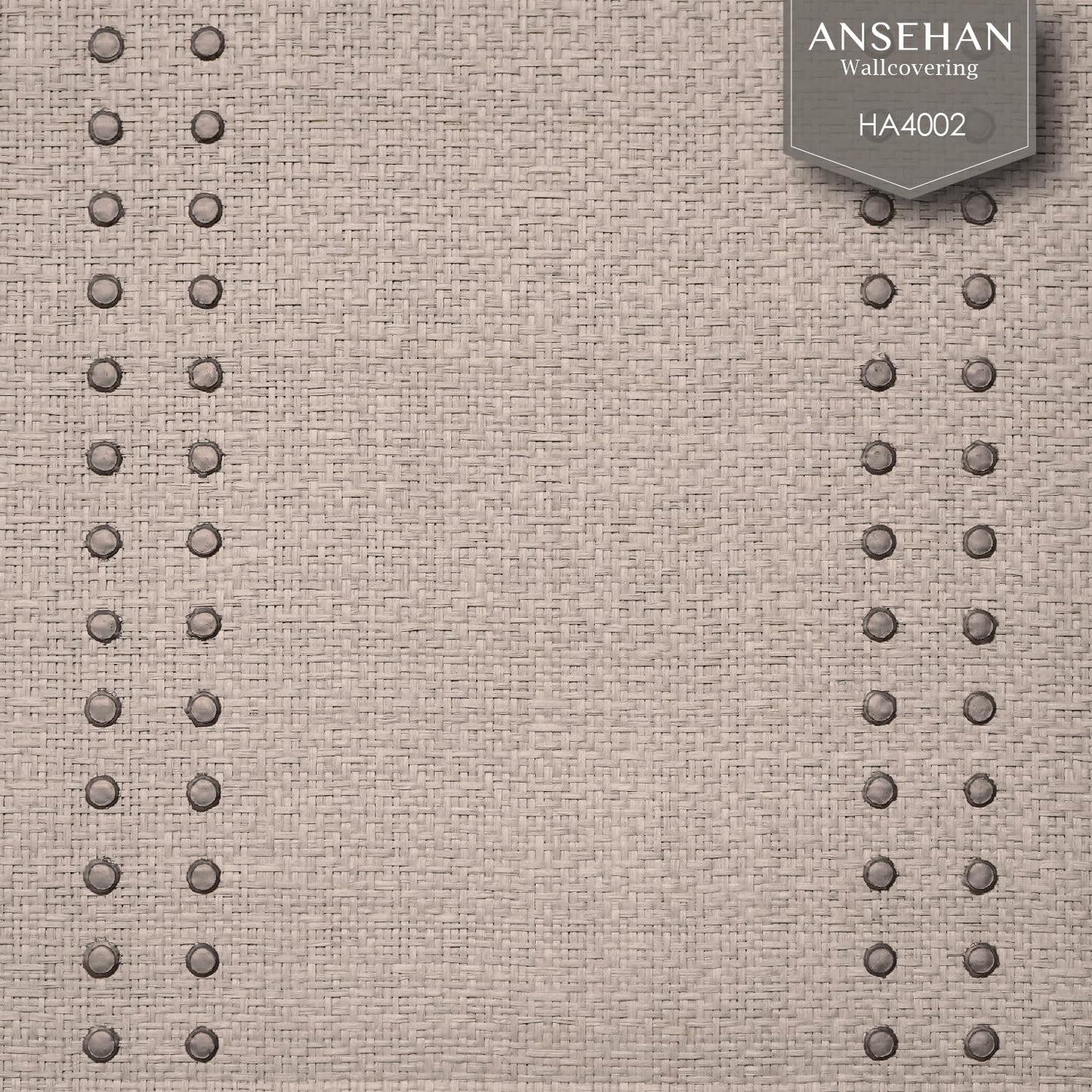 Ansehan Hand-Crafted Wallcovering HA4002 Droplets Stripe 36" W x8 Yard L Textured, Modern, Non Prepasted Natural Home Décor for Christmas Interior, Morandi Taupe