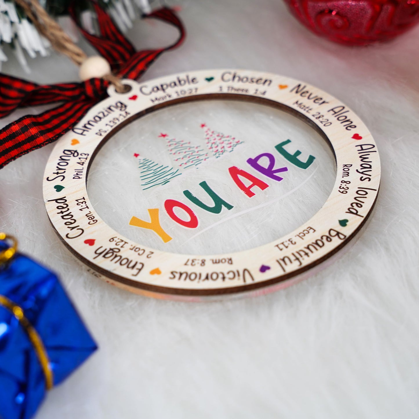 Christian Gifts for Women, 2025 Christmas Ornaments, Christian Christmas Ornaments, Religious Gifts for Women, Religious Ornament, New Year Gift, Xmas Gift for Friends, Friendship Gift