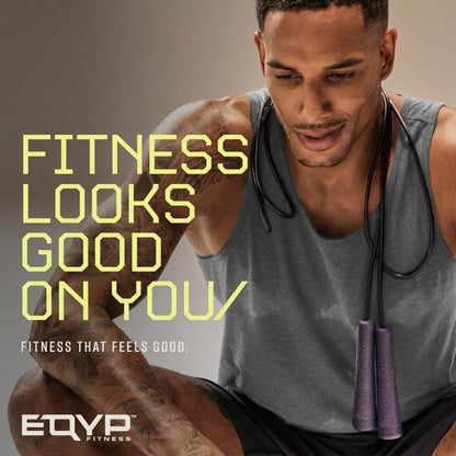 EQYP Resistance Bands Handles 3 Pack – Workout Bands Resistance for Working Out, Home Gym Exercise Tubes Set with X.Light, Light & Medium for Strength Training & Stretching