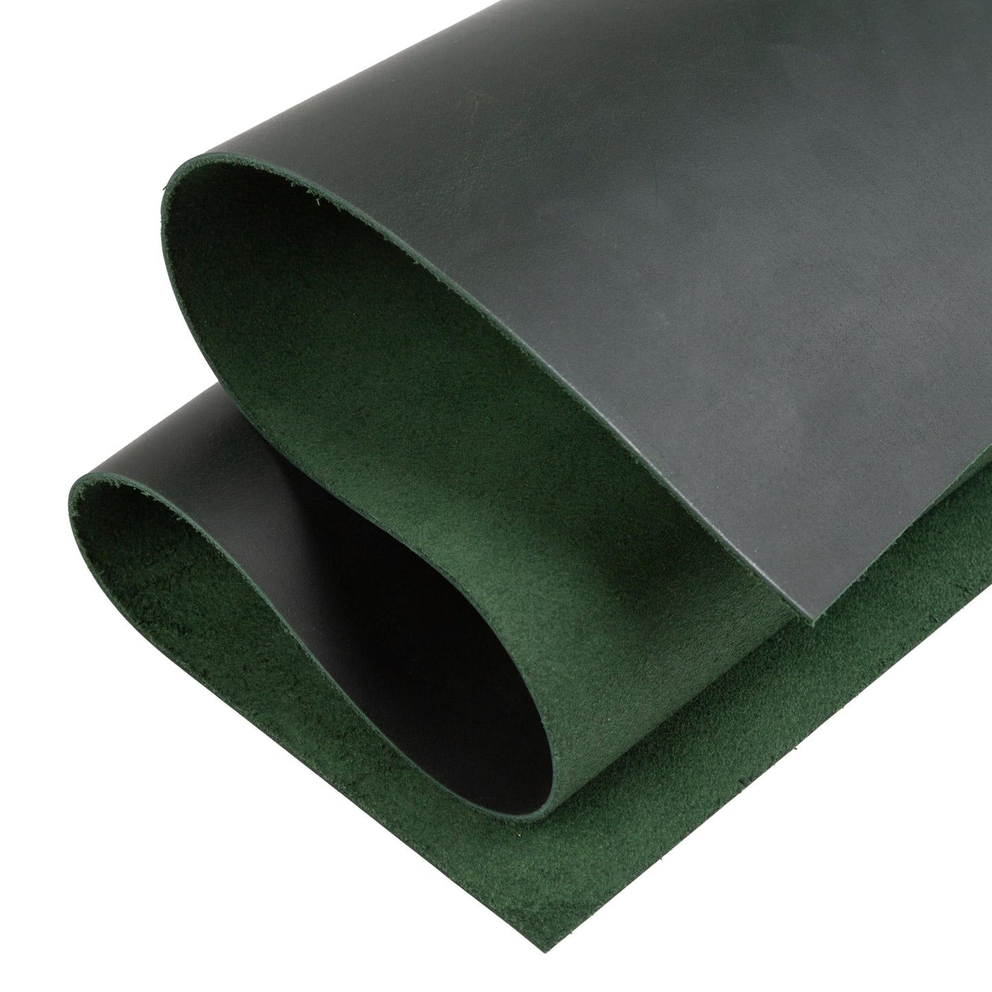 Shkira 12''X24'' Genuine Light Green Leather Sheets for Crafts - Square - 2.0MM Thick Genuine - Thick Cowhide Pieces Square - Leather Sheet for Arts and Crafts