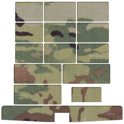 HolsterSmith EDC Wrap - PMAG Magazine Wrap - Cordura (500D) - (Compatible with Multicam) - Adhesive Fabric Wrap for PMAG Magazines - PMAG Grip Enhancement Fillers