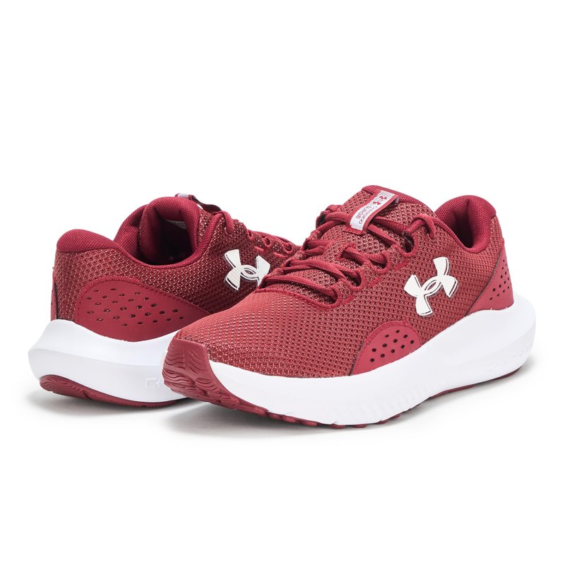 Under Armour Men's Charged Surge 4, (625) Cardinal/Cardinal/White, 11.5, US