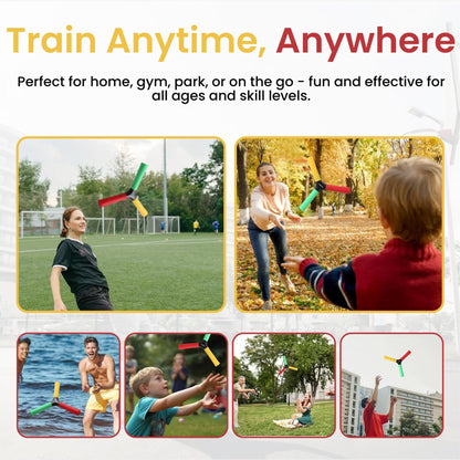 MOVIX | Hand Eye Coordination & Reaction Speed Training Tool - Improve Reflex, Agility, and Focus for Sports, Exercise, and Fun for All Ages with Pakage