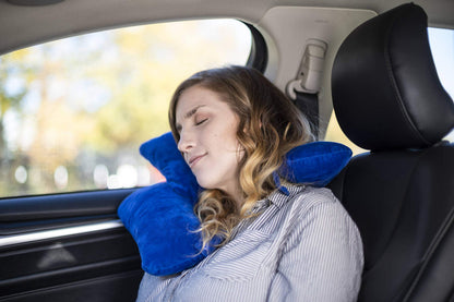 Versillo Travel Pillow for Everything. Not just a Neck Pillow. Lumbar and Back Support. Solves All Your Travel Needs for Cars, RV, Train, Camping, Airplanes, Couch Home.