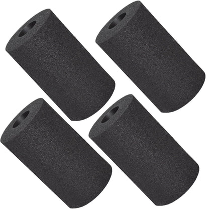 Foot Foam Pads Rollers(7.87in*3.14in*3.14in) for Exercise Machine, Inversion Table, Workout Bench, Sits Ups Replacement Parts, Home Gym Accesories