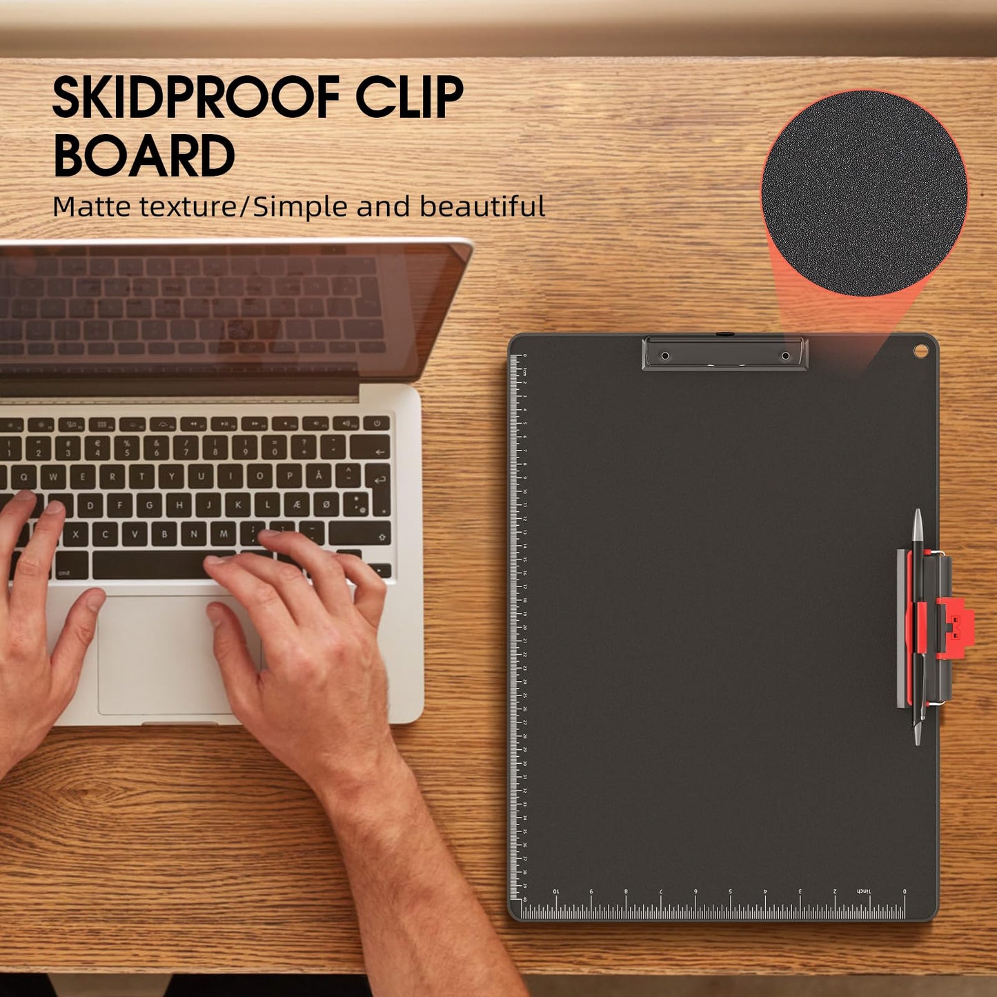 Clipboards with Pen Holder A3 Size 11 x 17 Inch Aluminum Protection Edge Clip Board for Classrooms, Offices, School, Doctor, Coaches [Upgraded Clip] (1 Pack)