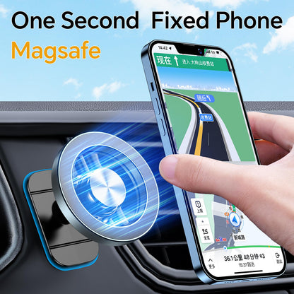 Kaistyle for Magsafe Car Mount【20 Strong Magnets】Magnetic Phone Holder for Car Phone Holder Mount Dash Mounted Holders Cell Phone Holders for Your Car Accessories for Women Men for iPhone 17 16 15 14