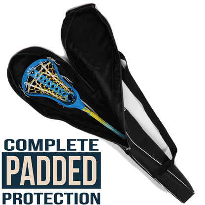 Athletico Lacrosse Stick Bag - Lax Equipment Bags (Black)