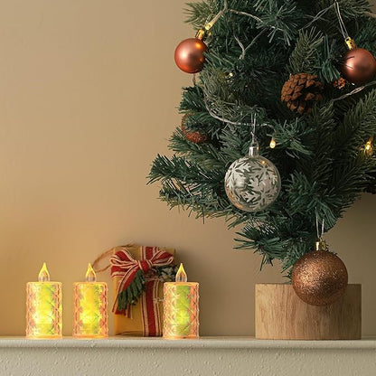 24 Pack Battery Operated Flameless Tea Lights LED Candles Battery Life Over 200 Hours Tabletop Decorative Lights for Halloween/Christmas Party Wedding Centerpieces