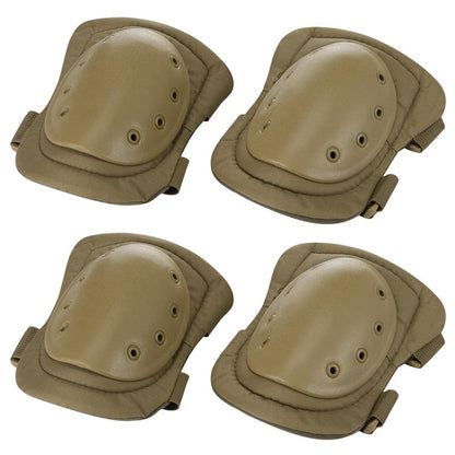 Chicingyou 2 Pairs Saddle Hunting Knee Pads Tactical Knee Pads Saddle Hunting Accessories Protection Guard Pad for Outdoor Paintball Game Cycling Safety Skateboarding Gear Skates