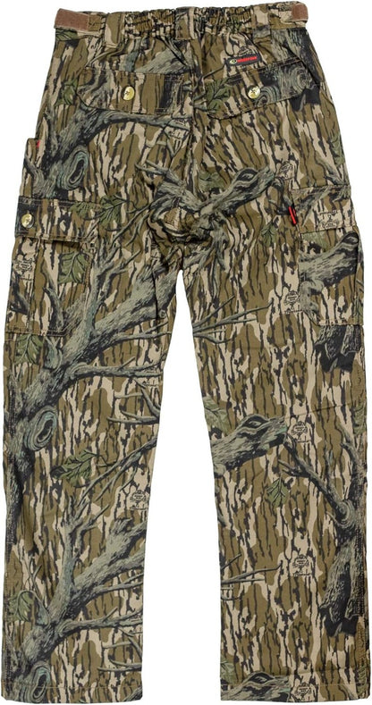 Mossy Oak Men's Camo Hunting Pants - Flexible Cotton Material | Comfortable Fit