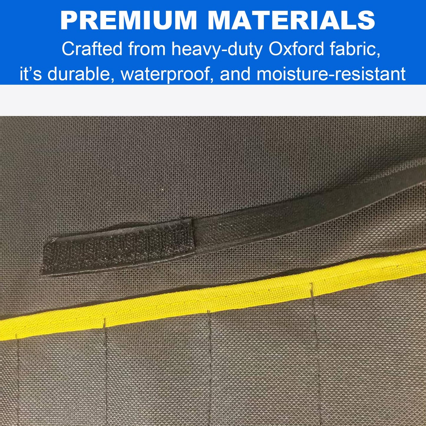 2PCS Wrench Roll Up Pouch, Wrench Organizer Roll Up, Tool Roll Up Bag, Heavy Duty Tool Pouch, Portable Wrench Storage with Water Proof Oxford Cloth, 12 Pockets Metric+13 Pockets SAE (Only Bags)