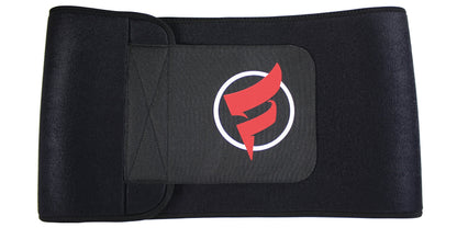 Fitru Waist Trimmer Sauna Ab Belt for Women & Men - Waist Trainer Stomach Wrap