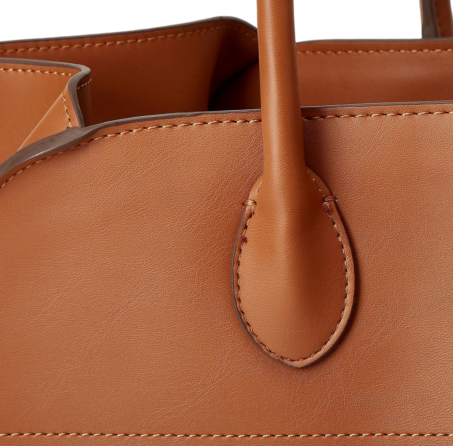 Leather Tote Bags for Women Large Tote Bag Retro Top-handle Bag Trendy Work Bag PU Leather Purse 2025