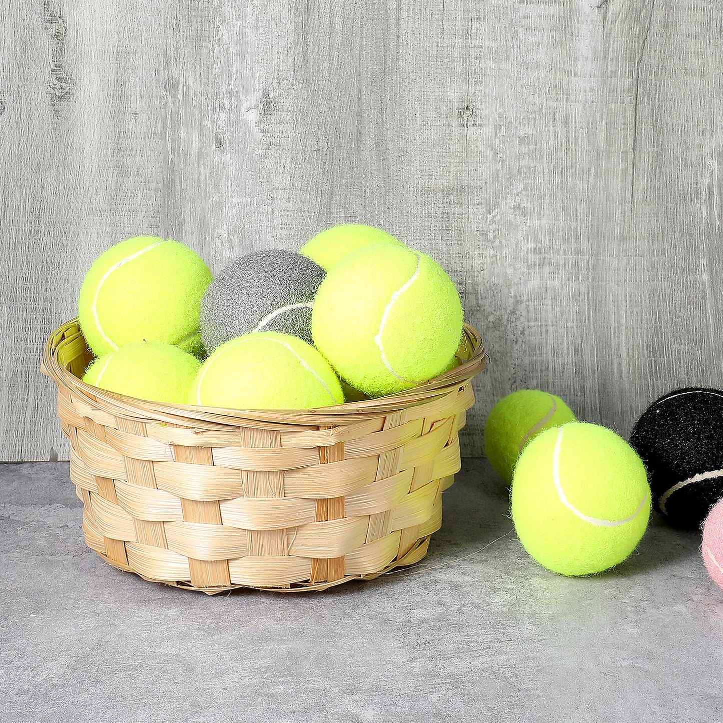 Ckhoid 10Pcs Round Gift Baskets, 8 Inch Natural Bamboo Woven Fruit Basket, Small Wicker Bread Roll Serving Basket, Handwoven Food Storage Serving Baskets for Kitchen, Restaurant