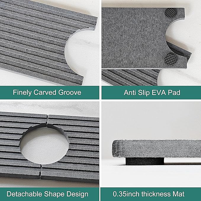 Stone Faucet Mat For Kitchen Sink