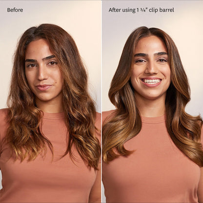 T3 Switch Kit Professional Ionic Interchangeable Curling Iron with 3 Ceramic Clip & Wand Long Barrels for Curling and Waving, 9 Adjustable Heat Settings & Ion Generator, White/Rose Gold