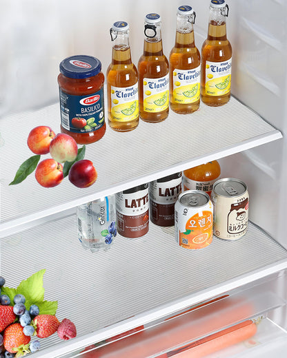 Shelf Liners for Kitchen Cabinets 10 Inch Wide X 20 Ft Non Adhesive Cabinet Drawer Liner Clear Non Slip Waterproof Shelves Liner for Refrigerator Closet Cupboard Pantry Bathroom