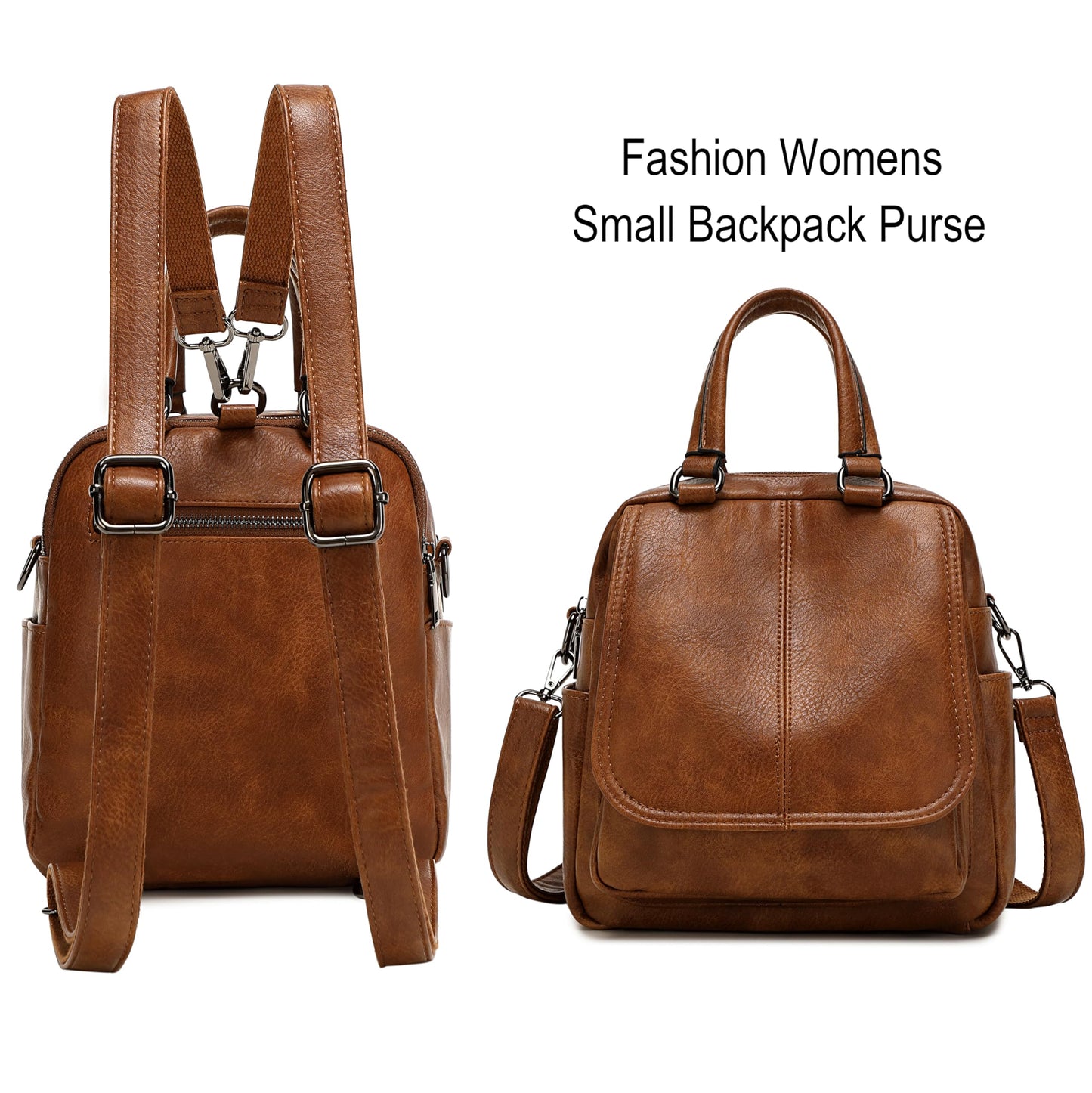 sqlp Small Backpack Purse for Women Fashion Daily Use Purses Back Pack Travel Shoulder Bags