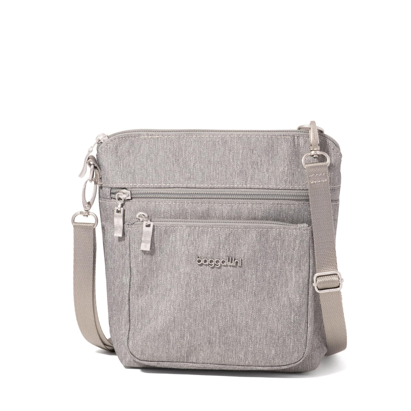 Baggallini Women's Modern Pocket Crossbody, Stone Heritage