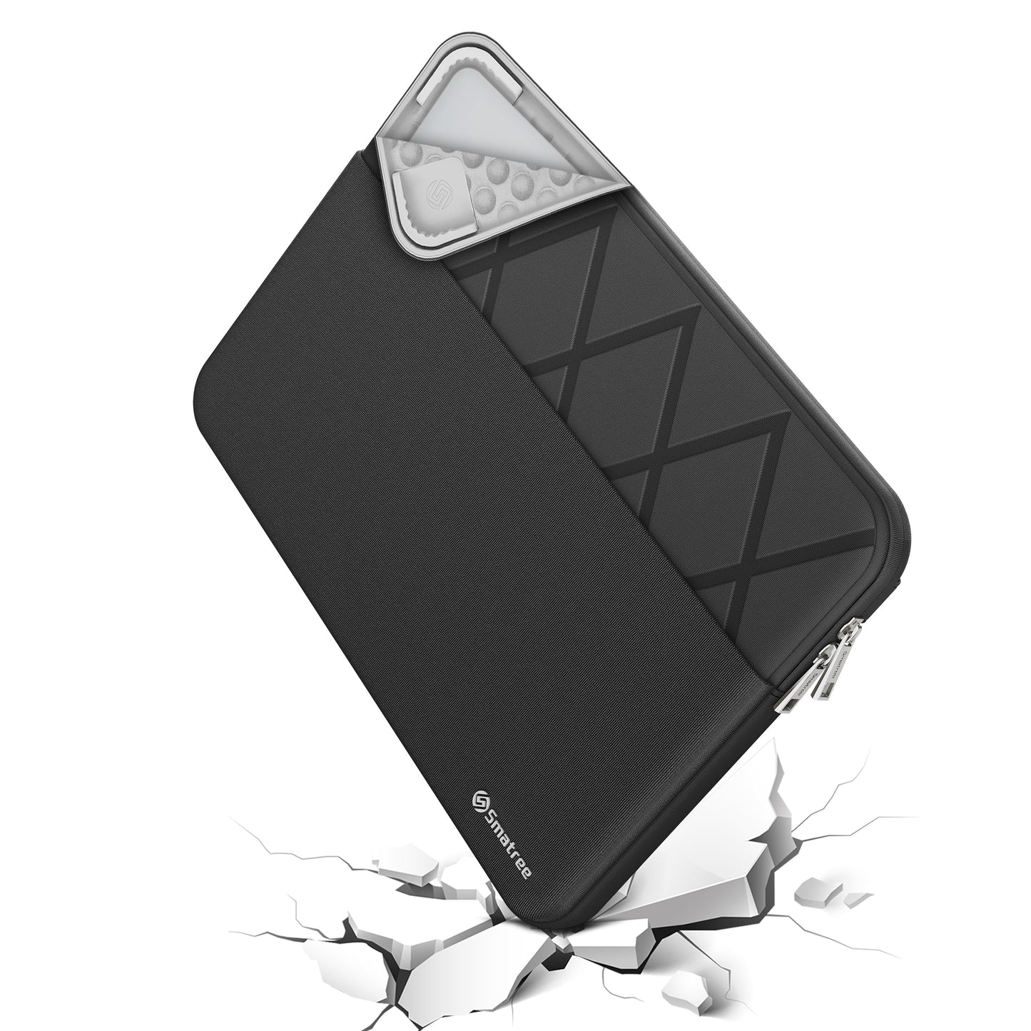 Smatree Elite Laptop Sleeve for 15.6 inch HP ProBook/EliteBook/Pavilion/Envy x360, Lenovo IdeaPad Slim 3/3i, ASUS Chromebook/Vivobook/ExpertBook, MSI Prestige, Protective Laptop Case with Pocket(E614)