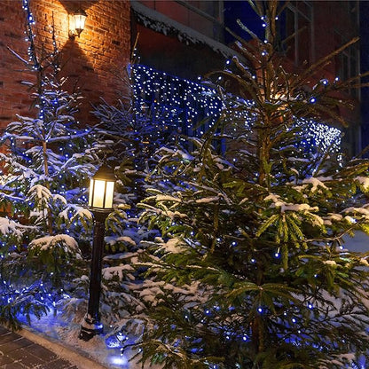 2 Pack Solar String Lights Outdoor, 200 LED Extra-Long 72FT Solar Powered Lights with 8 Lighting Modes, Waterproof Outdoor Lighting Decoration for Garden, Patio, Balcony, Xmas, Wedding, Party