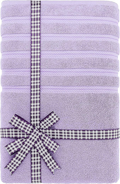 American Soft Linen 35x70 Jumbo Large Bath Towel, 600 GSM 100% Cotton Turkish