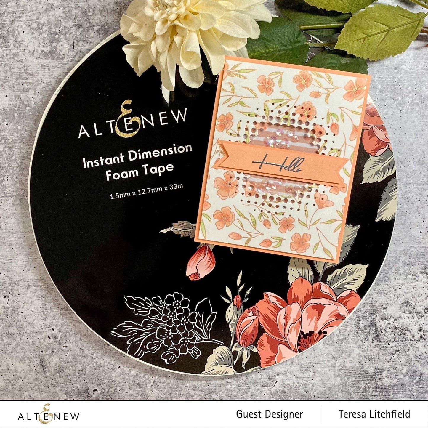 Altenew Sticky Essentials Bundle: Instant Dimension Foam Tape, Masking Paper, & Adhesive Sheets for Paper Crafting and DIY Projects