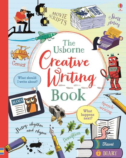 Creative Writing Book: A Fun Guide for Young Writers (Ages 8-10) About Stories, Poems and Comics (Write Your Own)