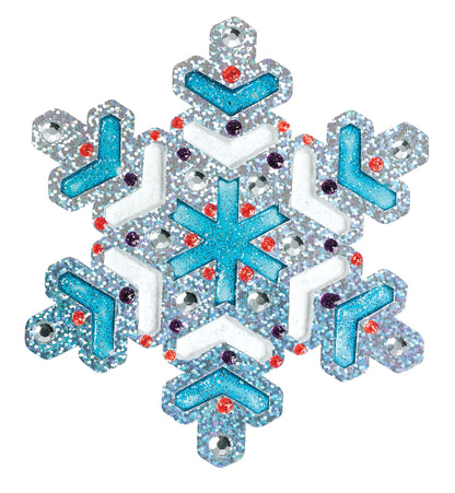 Creativity for Kids Holiday Easy Sparkle Window Art Craft Kit: Create 7 Window Art Designs, Holiday Crafts, Christmas Crafts for Kids, Christmas Activities for Kids (Ages 6+)